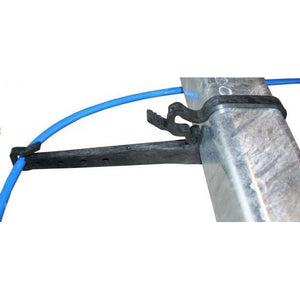 Seilzughalter KNOTT für Achsrohr 80x80