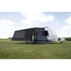 Seitenwand WIGO Rolli BLOXX links 300 cm schwarz