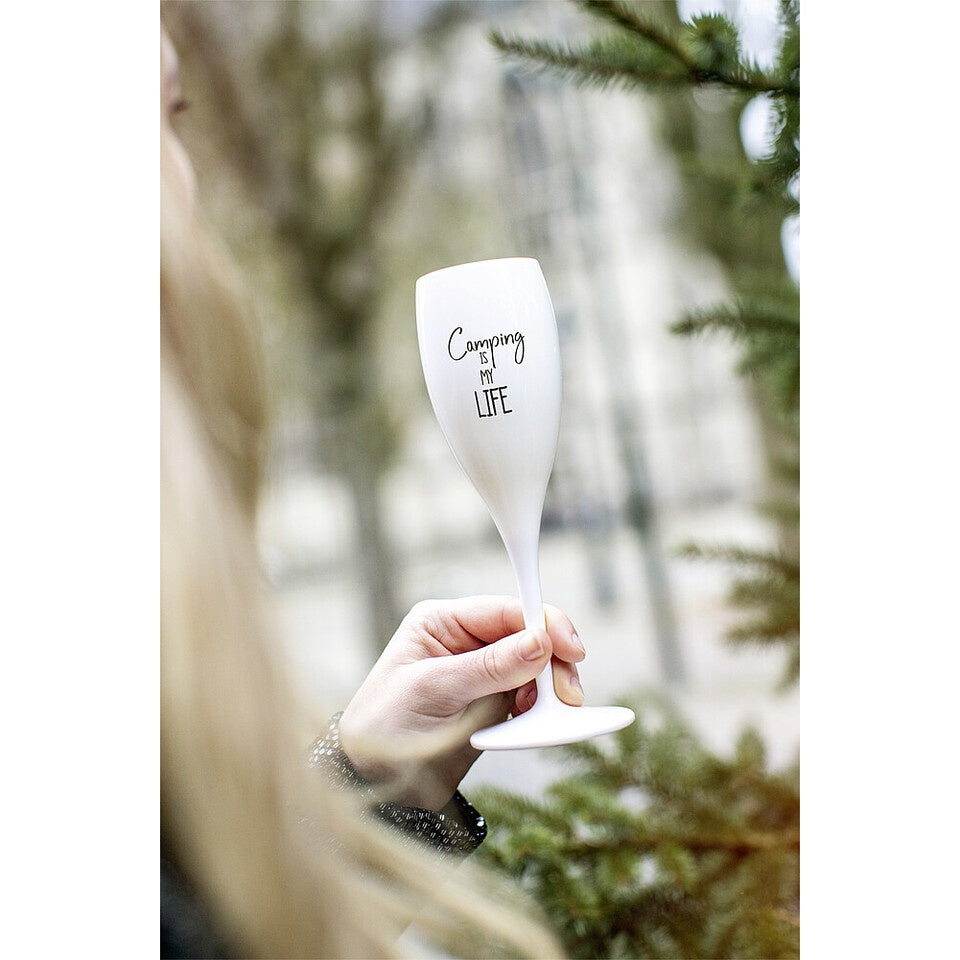 Sektglas CHEERS No. 1 - 100 ml in cotton white