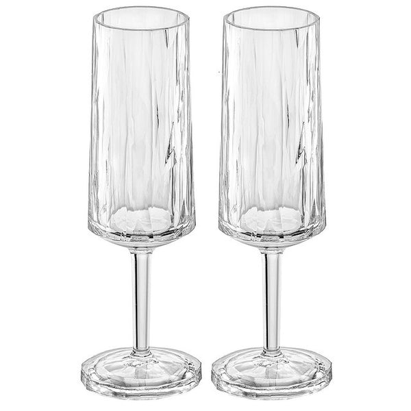 Sektglas koziol CLUB crystal clear 2er-Set