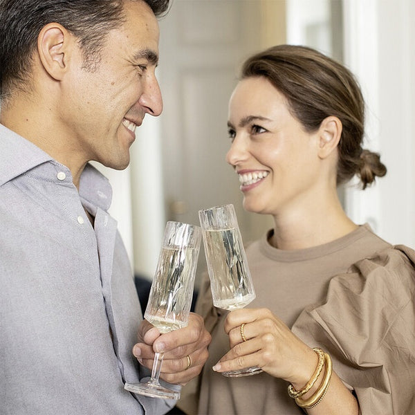 Sektglas koziol CLUB crystal clear 2er-Set - 2