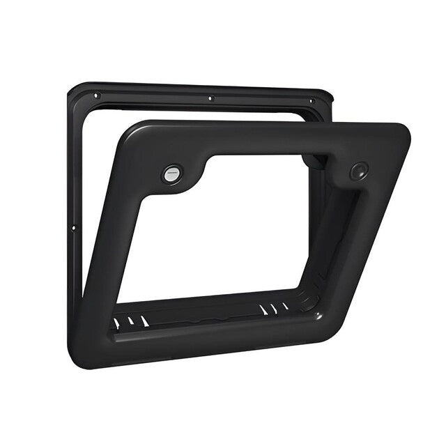 Serviceklappe 3 THETFORD schwarz mit ZADI Zylinder