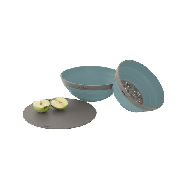 Set Schüssel & Sieb Outwell Collaps Classic Blau