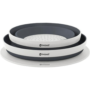 Set Schüssel und Sieb Outwell faltbar dunkelblau - 5