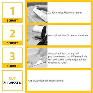Sika Damp-620 Dichtband 5m x 1,8mm – Hochwertige Abdichtung - 2