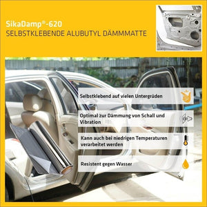 Sika Damp-620 Dichtband 5m x 1,8mm – Hochwertige Abdichtung - 3