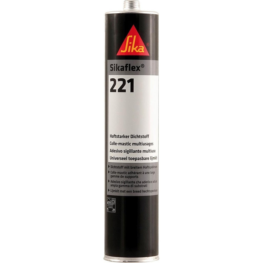 Sikaflex 221 Stahlgrau 300 ml – Flexibler Dichtstoff - Sika® ML Freizeitshop
