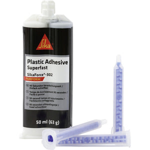 SikaForce®-302 Klebstoff 50ml schwarz für Kunststoffe