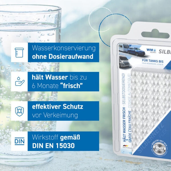 SilberNetz Trinkwasserkonservierung bis 160 l - 6