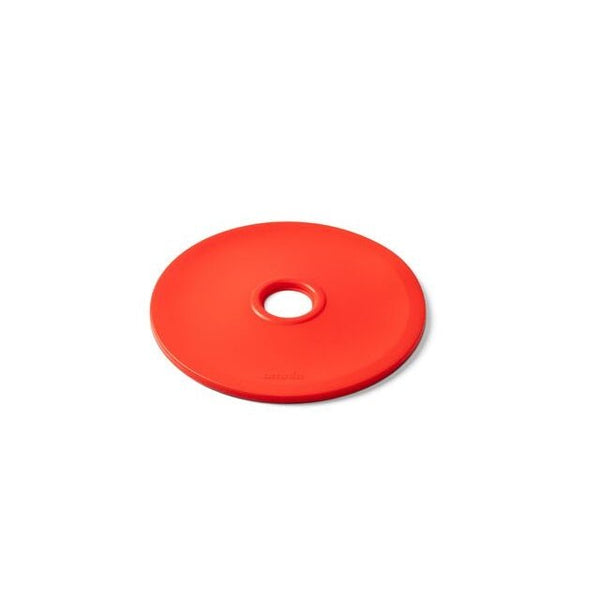 Silikon - Deckel OMNIA – rot, universell & hitzebeständig - ML Freizeitshop ML Freizeitshop