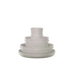 Silueta 8-tlg. Geschirrset – Nordic White