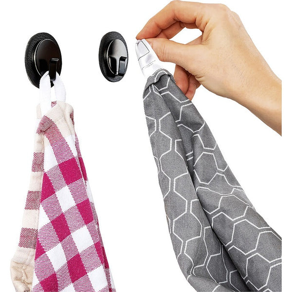 silwy CLEVER BLACK Magnet-Haken schwarz mit Nano-Gel - 5