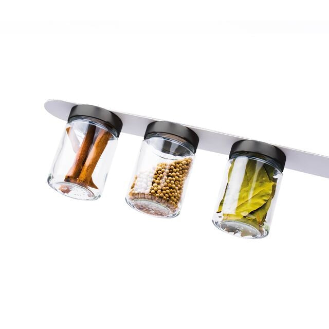 silwy Feinkost-Magnetgläser 192 ml weiß (3er)