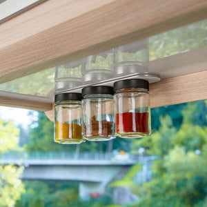 silwy Feinkost-Magnetgläser 192 ml weiß (3er) - 3