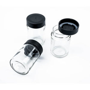 silwy Feinkost-Magnetgläser magnetisch Metall-Leiste 25 cm 125 bis 192 ml - 2