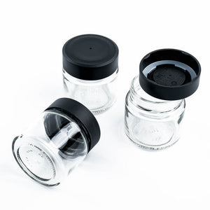 silwy Feinkost-Magnetgläser magnetisch Metall-Leiste 25 cm 125 bis 192 ml - 2