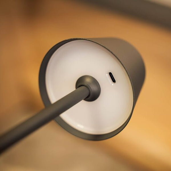 silwy Magnet-Leuchte GREY 20 cm Akku LED 140 lm 62 h grau - 2