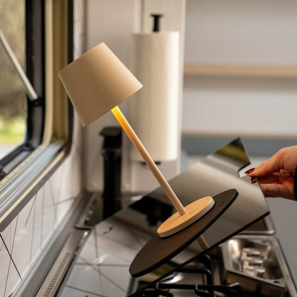 silwy Magnet-Leuchte SAND 25 cm Akkulampe 140 lm 50 h USB-C Beige - 6
