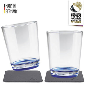 silwy Magnet-Trinkbecher 250 ml 2er-Set – lui blue