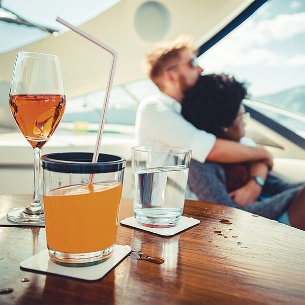 silwy Magnet-Trinkbecher 250 ml 2er-Set – lui blue - 2