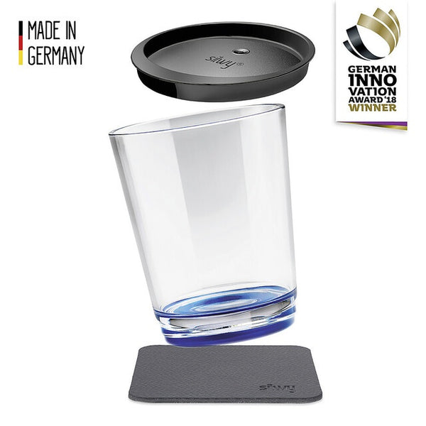 silwy Magnet-Trinkbecher Triple 250 ml – lui blue - 2