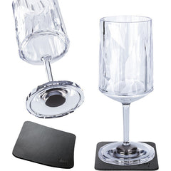 silwy Magnet-Weingläser 2er 200 ml transparent