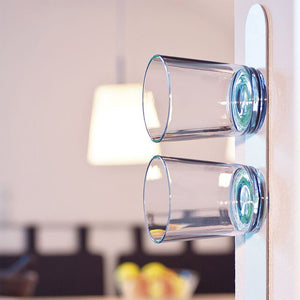 silwy Metall-Leiste 25 cm weiß - 5