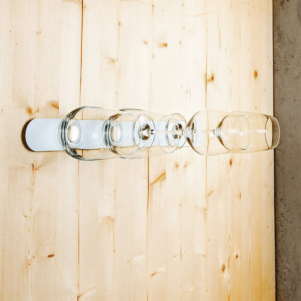 silwy Metall-Leiste 25 cm weiß - 6