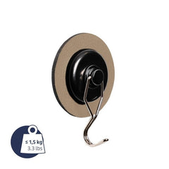silwy THE ONE Magnet-Haken inkl. Pad – beige