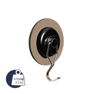 silwy THE ONE Magnet-Haken inkl. Pad – beige