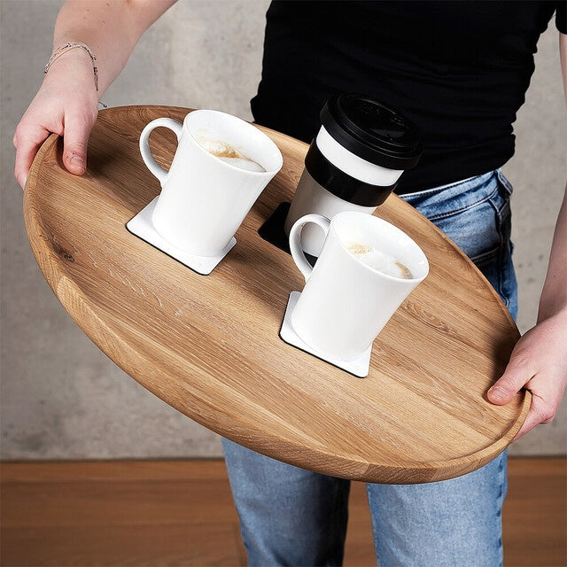 silwy TO-GO-CUP Porzellan 350 ml weiß – Deckel & Pad