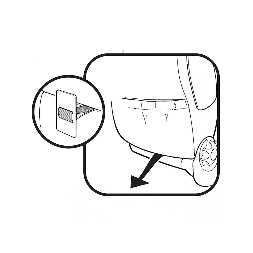 Sitzauflage SITBACK Air Fit Up - Schwarz