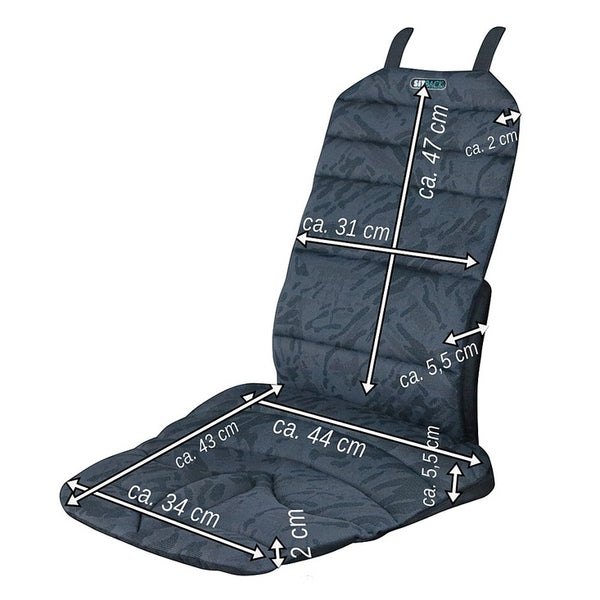 Sitzauflage Sitback Basic light schwarz/grau - 3