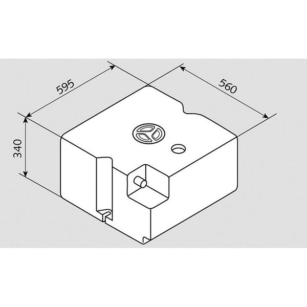 Sitzbanktank 100L Fusion - Wasserkanister - 2