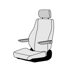 Sitzbezug ART für Ford Transit Chassis – anthrazit