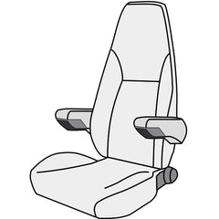 Sitzbezug Ford Chassis anthrazit ab 05/2015