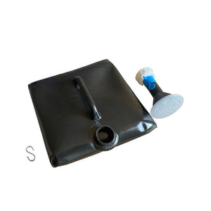Solardusche Heusser 15L, Schwarz - Campingdusche