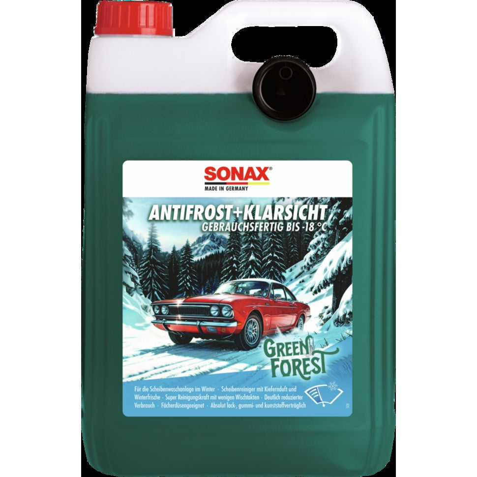 SONAX Scheibenreiniger Green Forest 5L – Anti-Frost