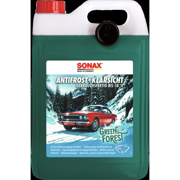 SONAX Scheibenreiniger Green Forest 5L – Anti-Frost
