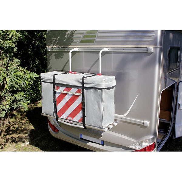 Sonderlasten Warntafel für Italien - Rot/Weiß - 2