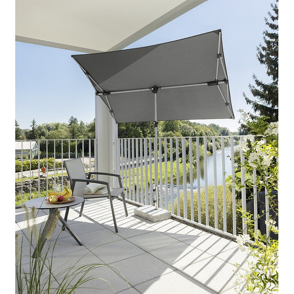 Sonnenschirm Novara 190x140 cm - Anthrazit - 12