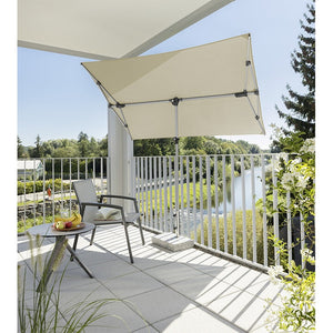 Sonnenschirm Novara 190x140 cm - Naturfarbe - 9