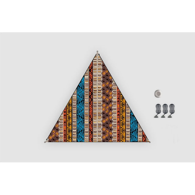 Sonnensegel Afrika Design - BENT TC Zip-Canvas