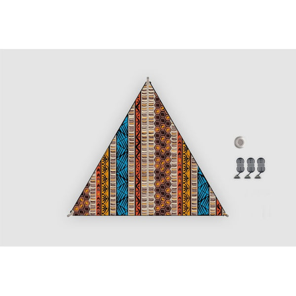 Sonnensegel Afrika Design - BENT TC Zip-Canvas - 2