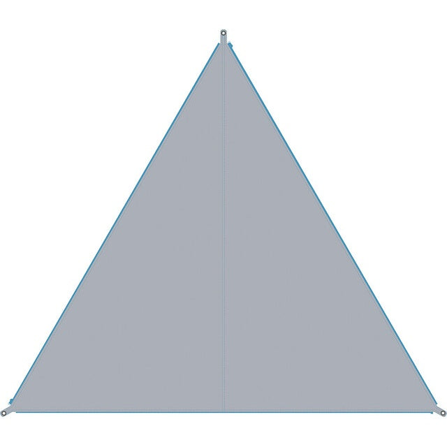Sonnensegel BENT grau – leicht & robust