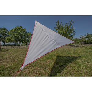 Sonnensegel BENT grau - leicht & robust - 2