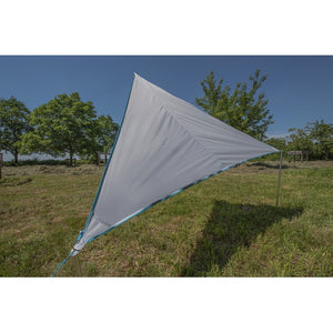 Sonnensegel BENT grau – leicht & robust - 5