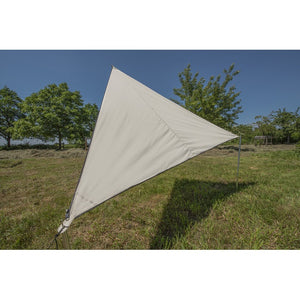 Sonnensegel BENT TC Zip-Canvas sand 250x250 cm - 2