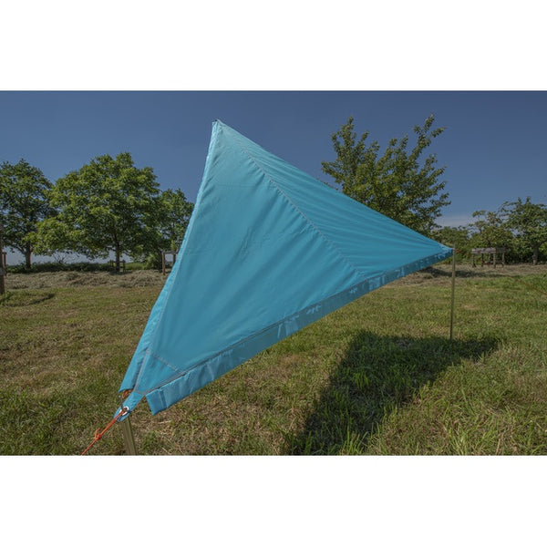 Sonnensegel BENT Zip-Protect Canvas 250x250 türkis - 3