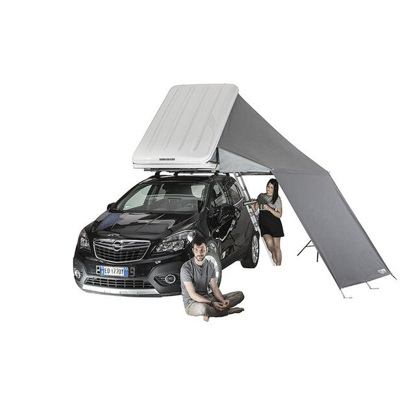 Sonnensegel für Dachzelt Geländewagen grau - 2